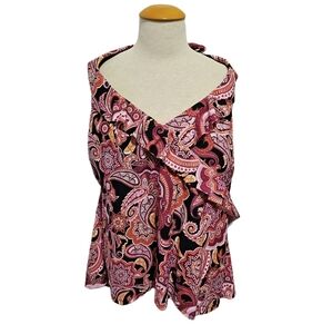 3X Aqua Couture Curvy NWT Swim Top